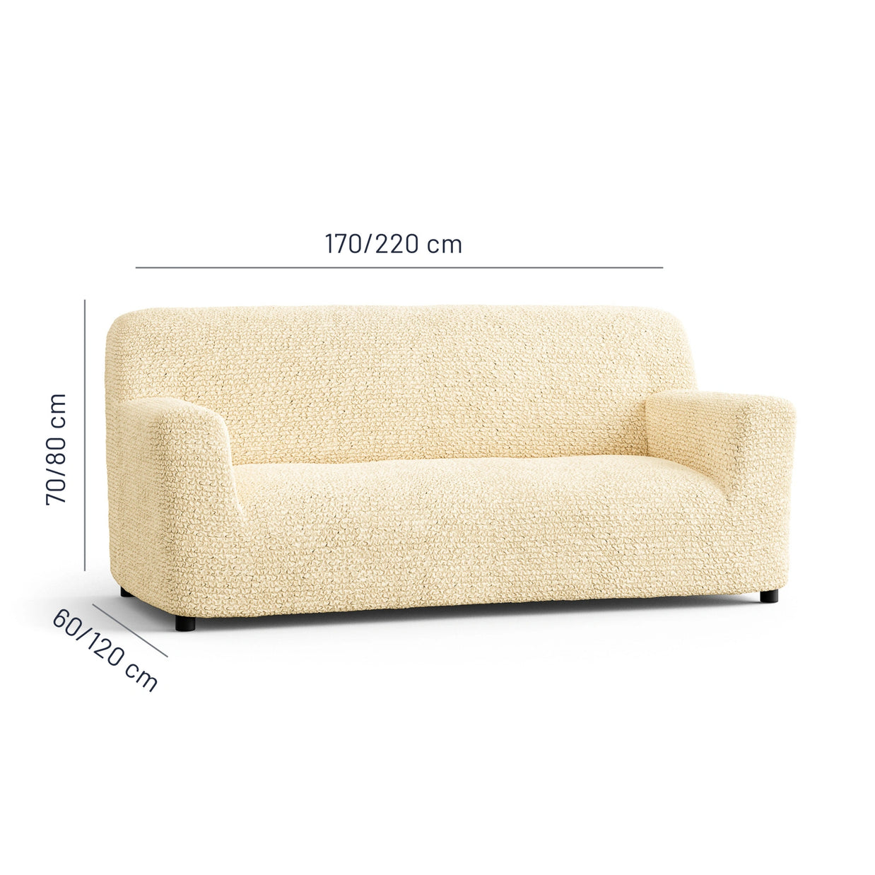 Italian Sofa Cover — 3 Seater
