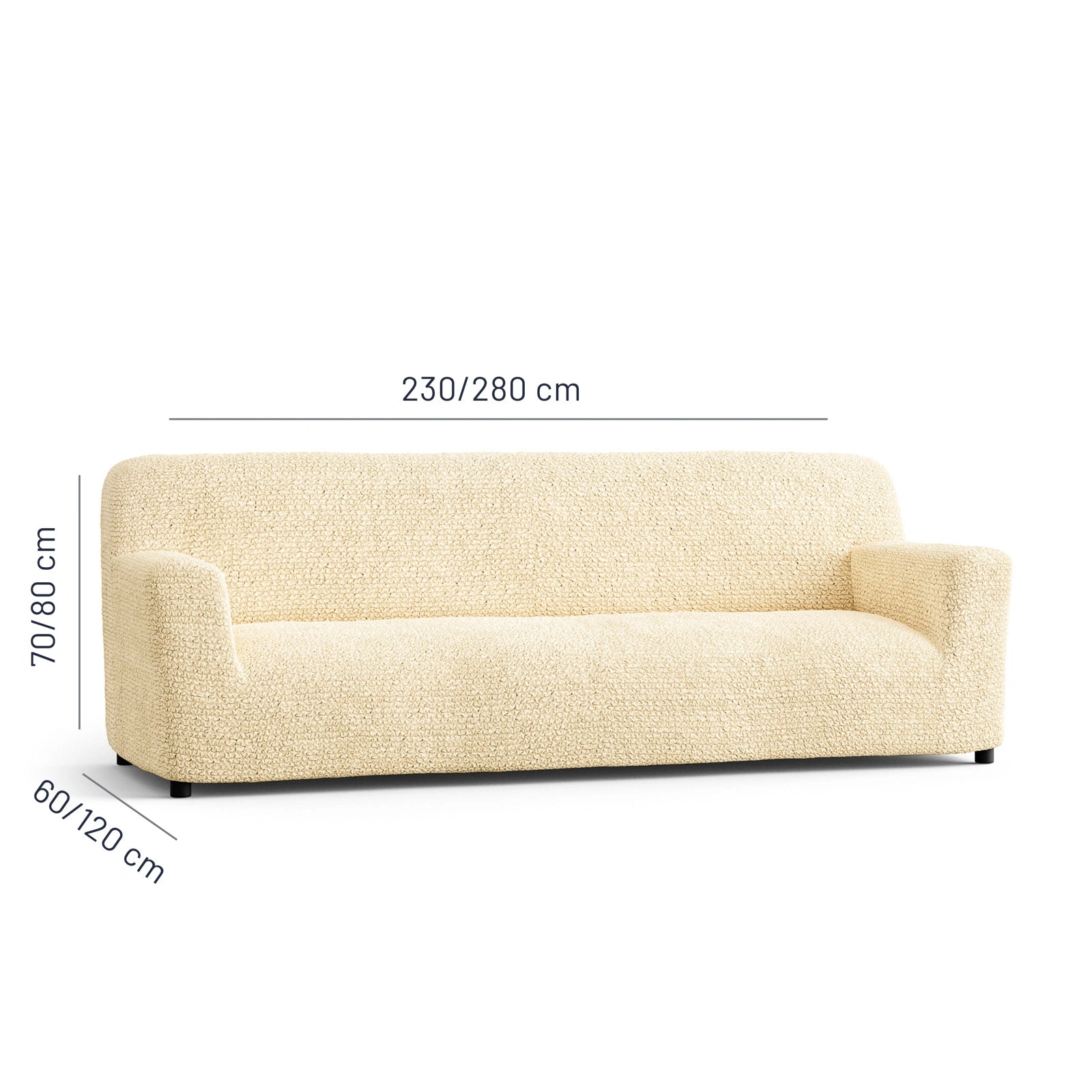 Italian Sofa Cover — 4 Seater
