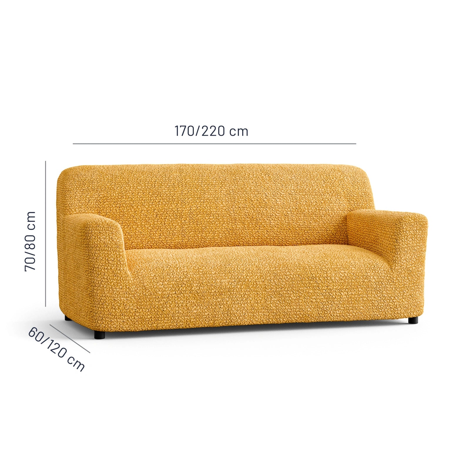 Italian Sofa Cover — 3 Seater