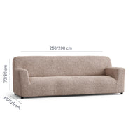 Italian Sofa Cover — 4 Seater
