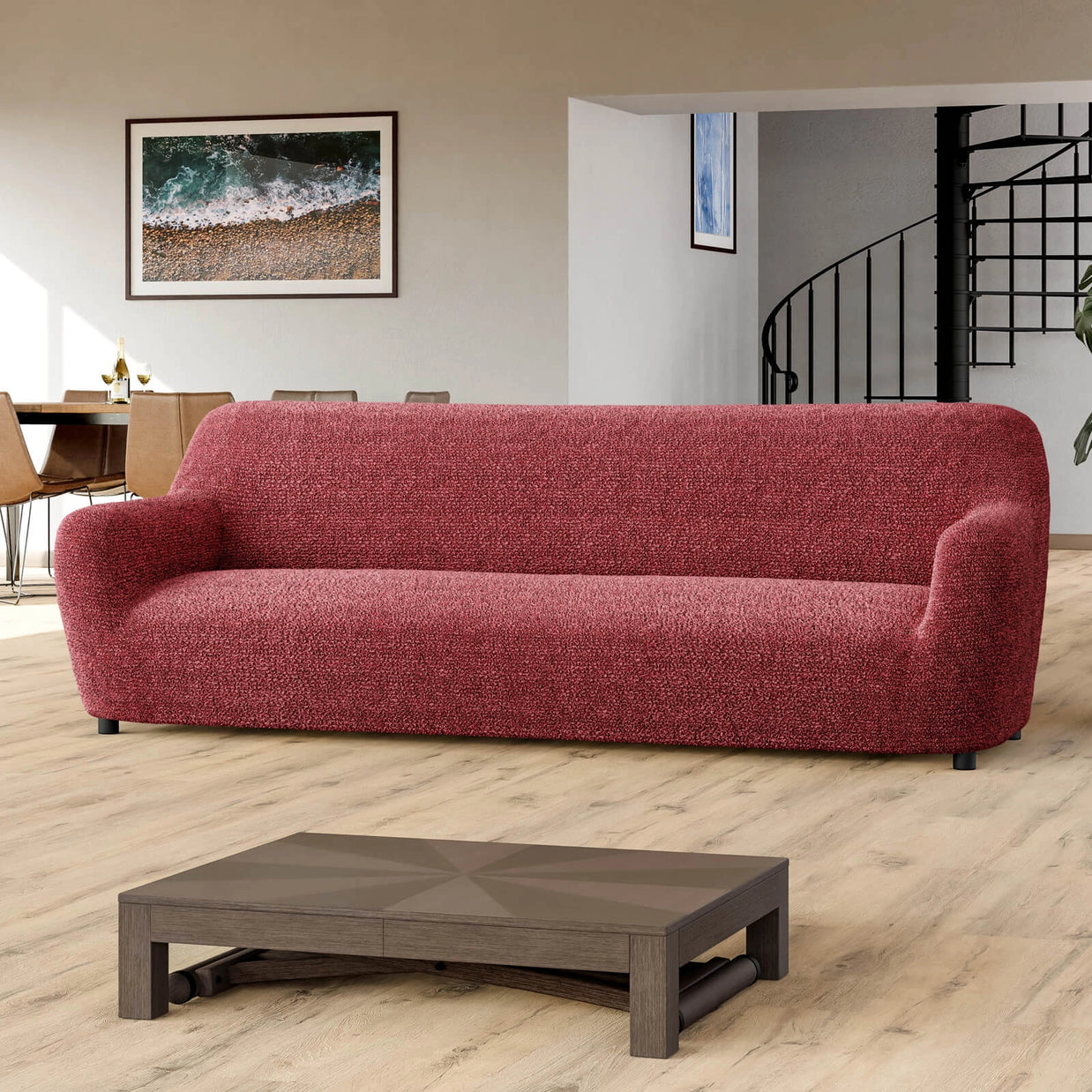 Italian Sofa Cover — 4 Seater
