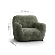 Italian Sofa Cover — 1 Seater