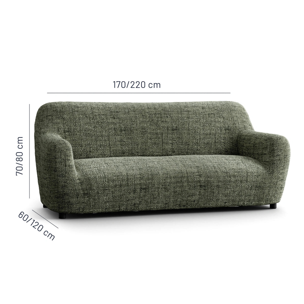 Italian Sofa Cover — 3 Seater