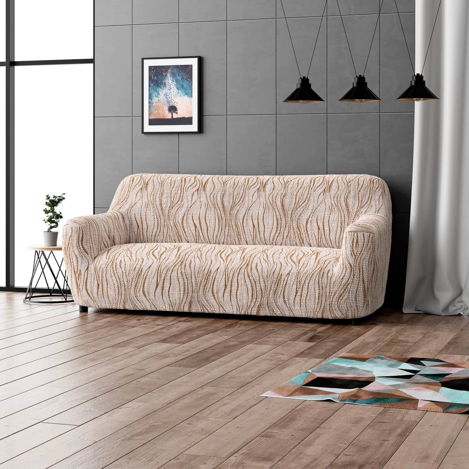 Italian Sofa Cover — 3 Seater