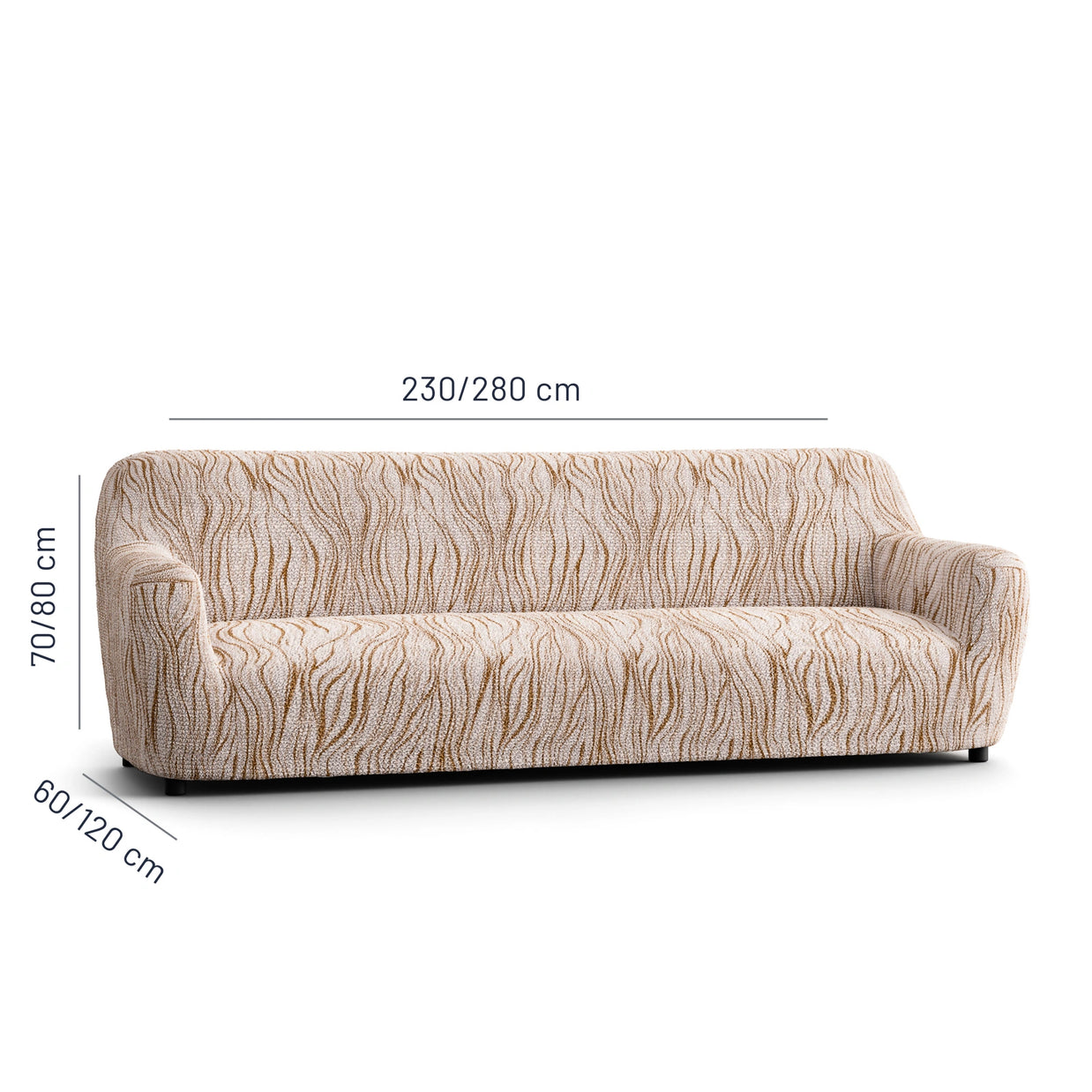 Italian Sofa Cover — 4 Seater
