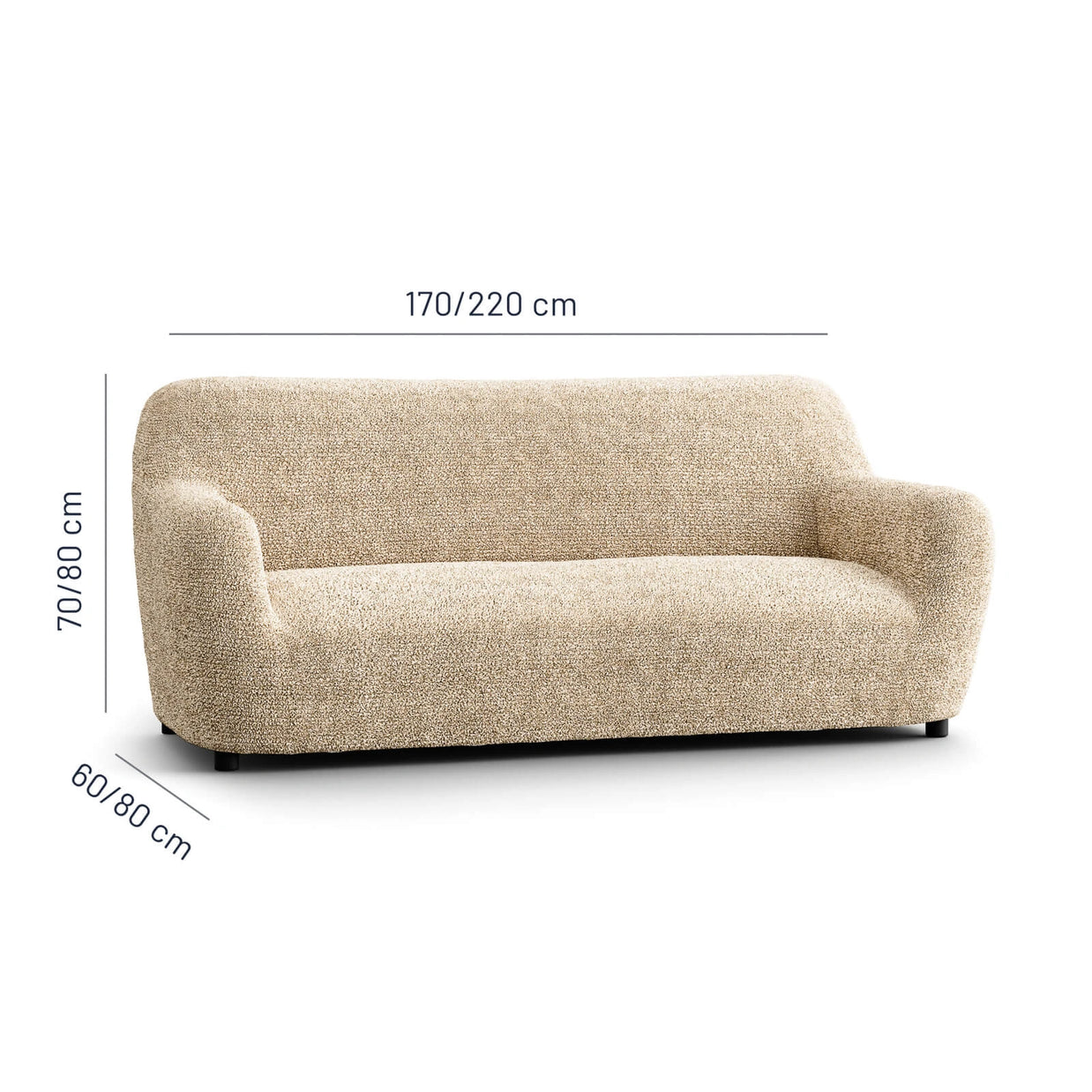 Italian Sofa Cover — 3 Seater