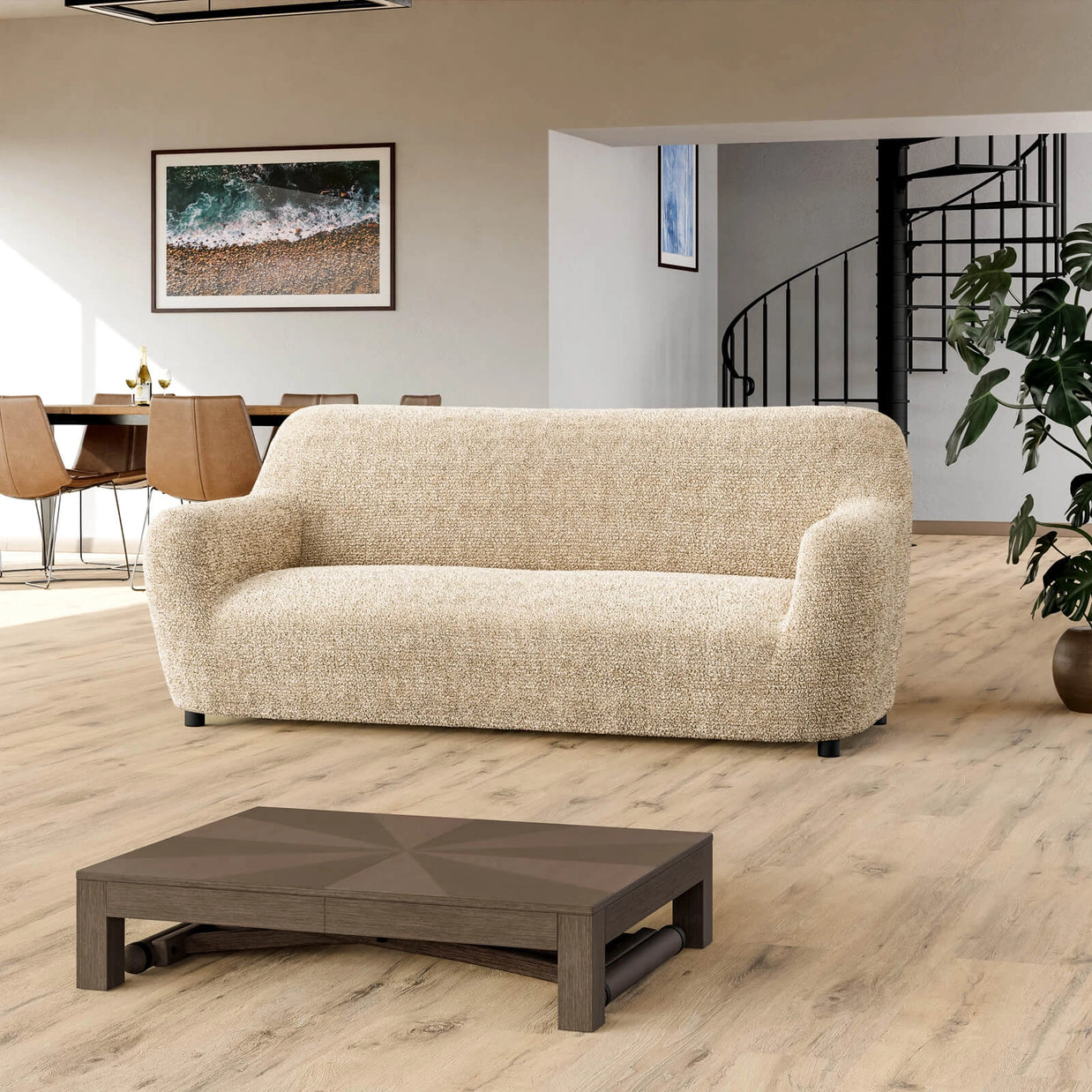 Italian Sofa Cover — 3 Seater