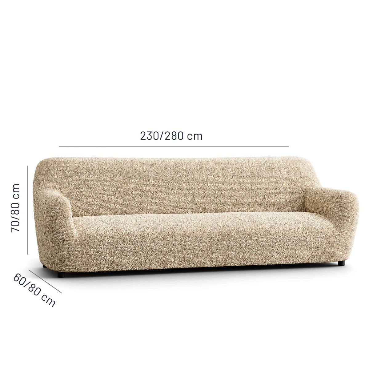 Italian Sofa Cover — 4 Seater