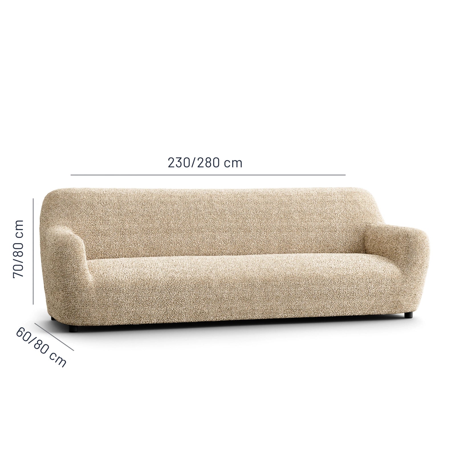 Italian Sofa Cover — 4 Seater