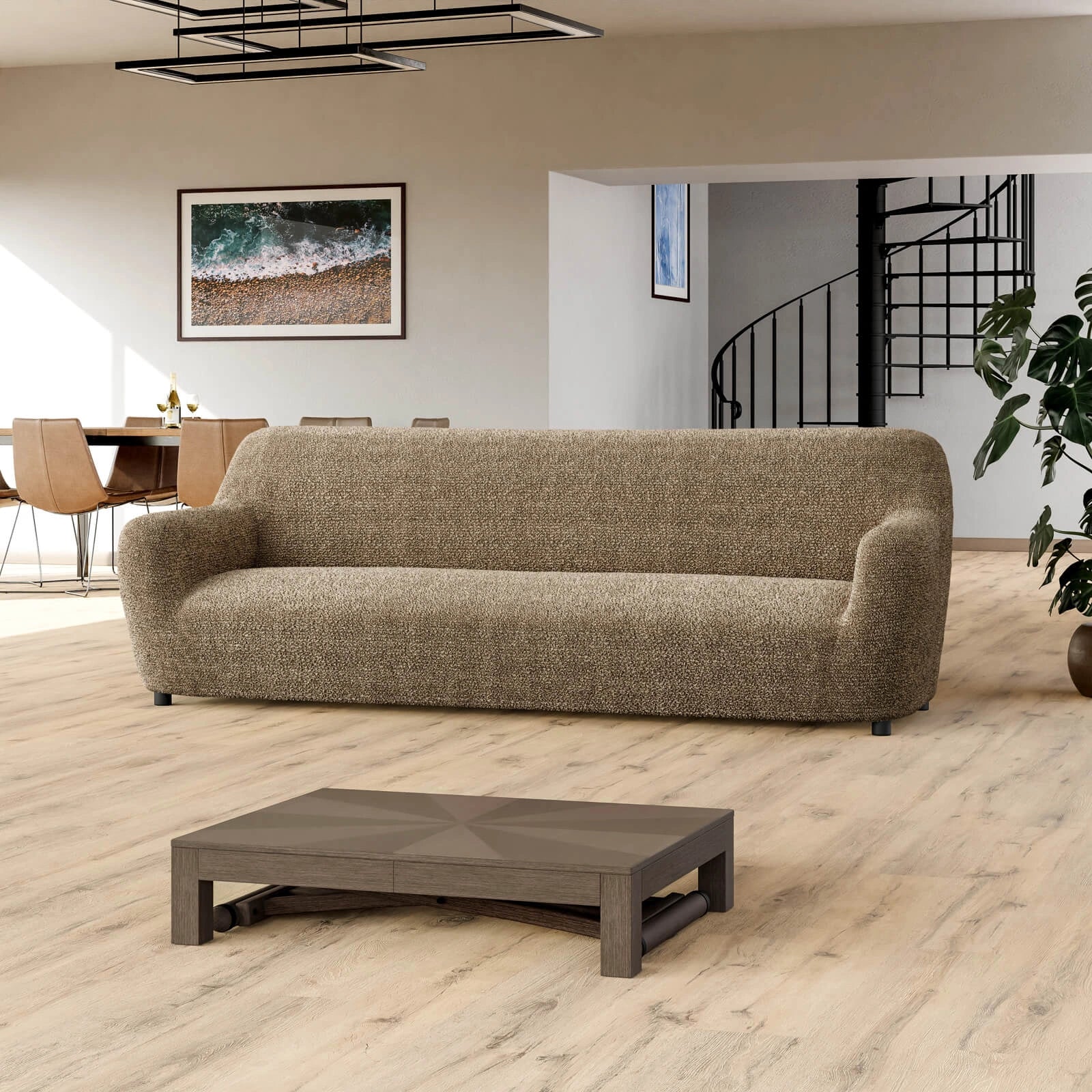 Italian Sofa Cover — 4 Seater