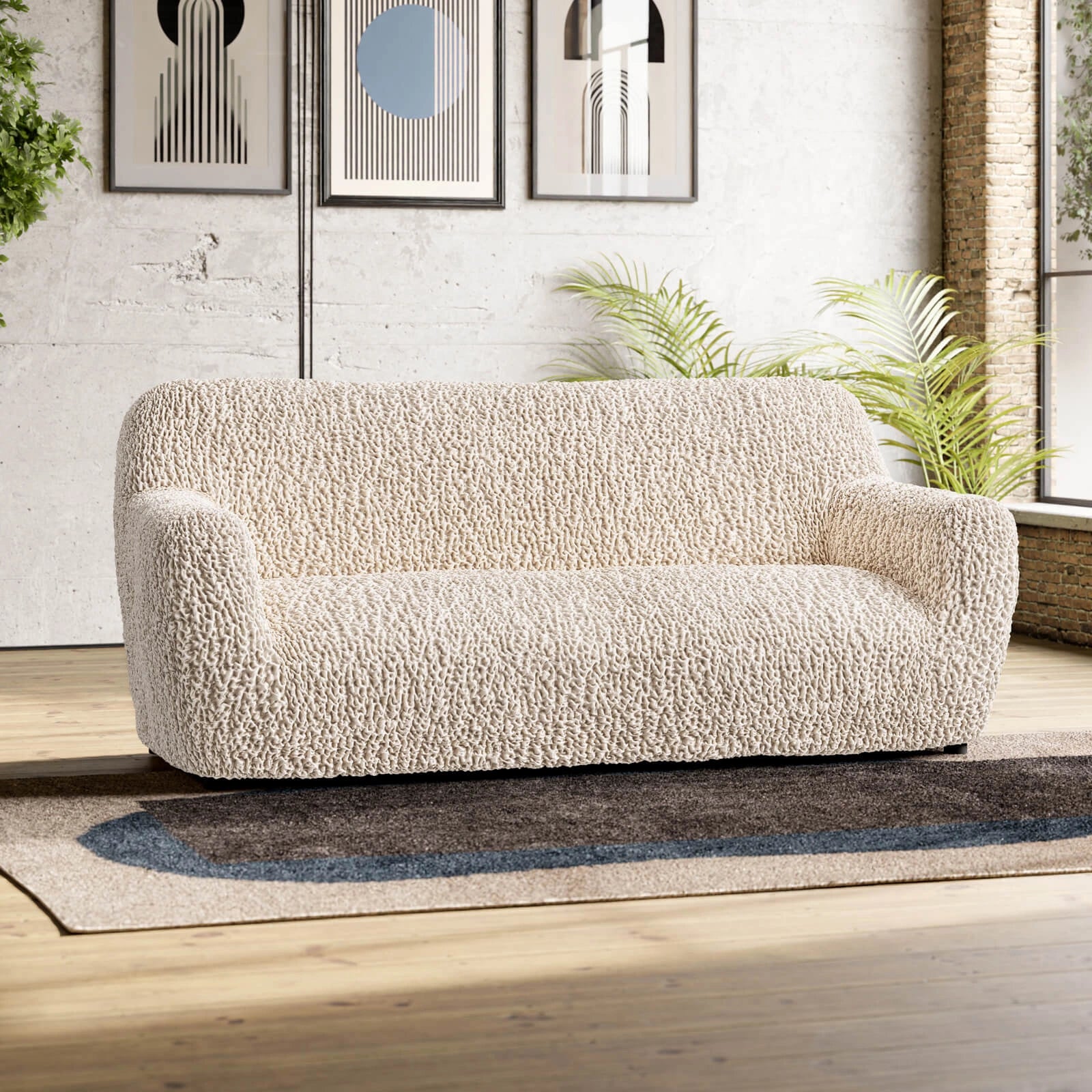 Italian Sofa Cover — 3 Seater